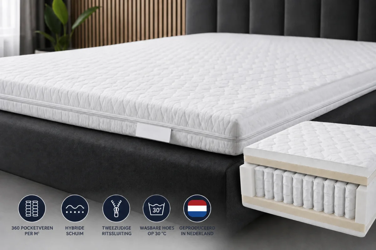 Topmatras Deluxe Pocketvering